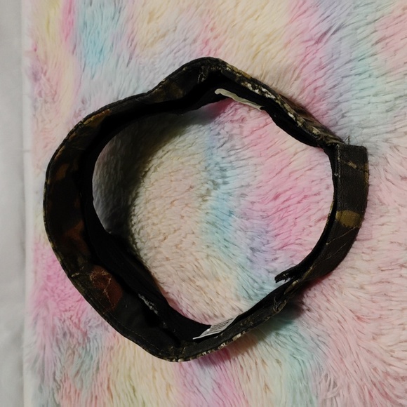 RARE! Vintage Remington Camouflage Visor Velcro Back UNISEX - Picture 5 of 11